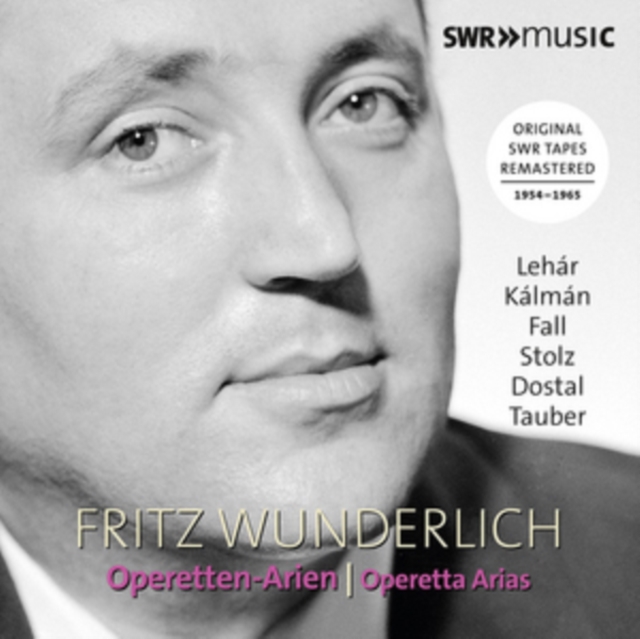 Fritz Wunderlich: Operetten-Arien, CD / Album Cd