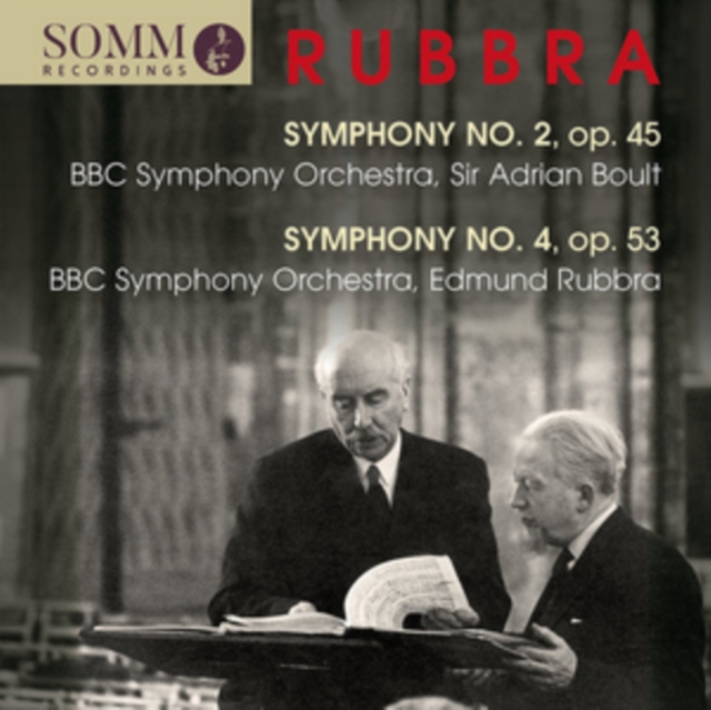 Rubbra: Symphony No. 2, Op. 45/Symphony No. 4, Op. 53, CD / Album Cd