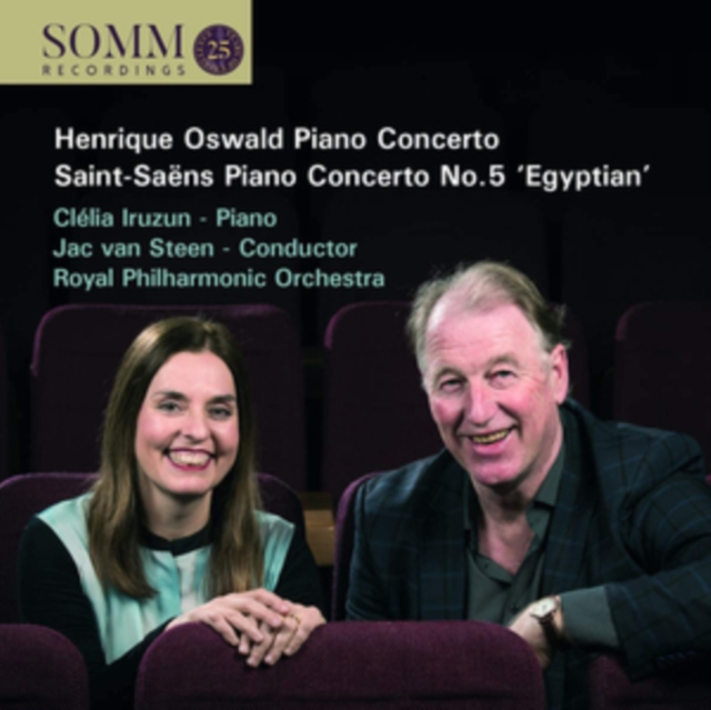 Henrique Oswald: Piano Concerto/Saint-Saëns: Piano Concerto No. 5, CD / Album Cd