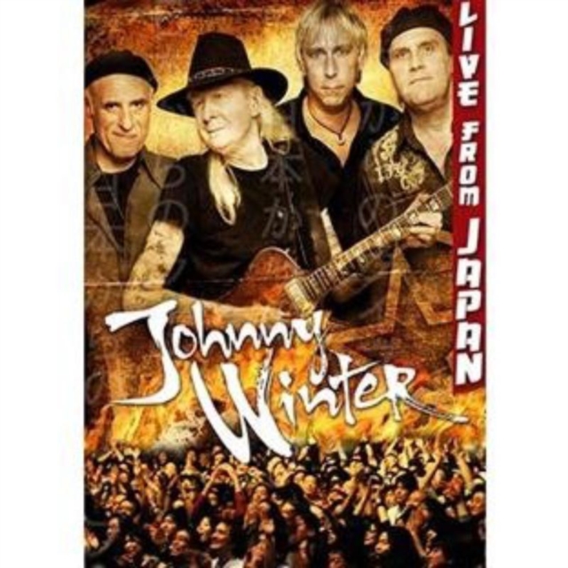 Johnny Winter: Live from Japan, DVD  DVD