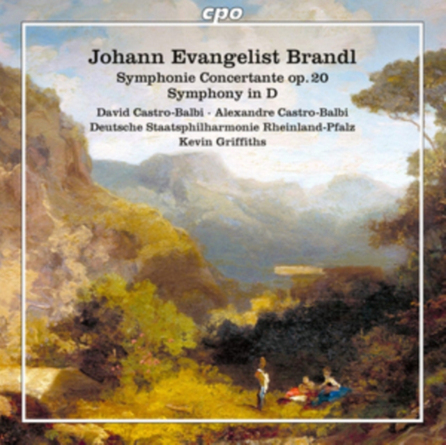 Johann Evangelist Brandl: Symphonie Concertante, Op. 20/..., CD / Album Cd