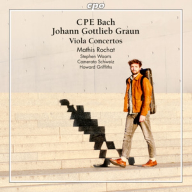 C.P.E. Bach/Johann Gottlieb Graun: Viola Concertos, CD / Album Cd