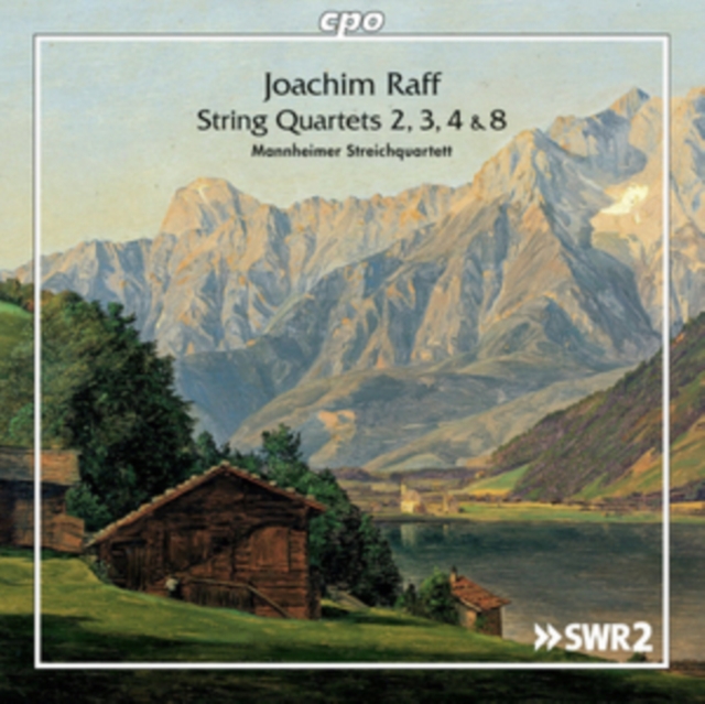 Joachim Raff: String Quartets 2, 3, 4 & 8, CD / Album Cd