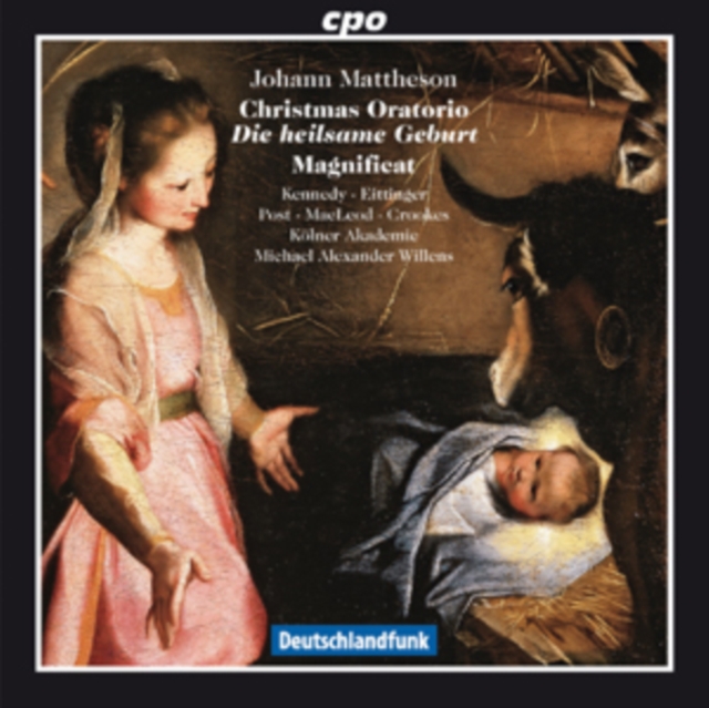 Johann Mattheson: Christmas Oratorio, 'Die Heilsame Geburt'/..., CD / Album Cd