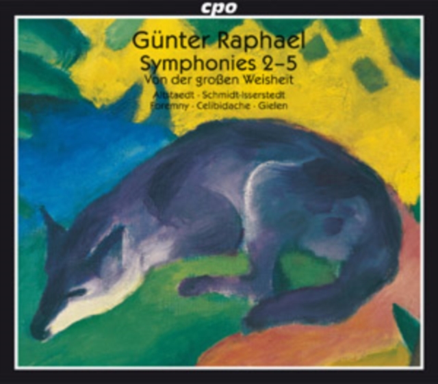 Gunter Raphael: Symphonies 2-5, CD / Album Cd