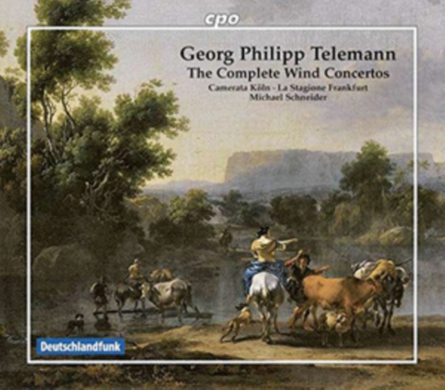 Georg Philipp Telemann: The Complete Wind Concertos, CD / Box Set Cd