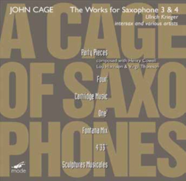 A Cage of Saxophones, CD / Album Cd