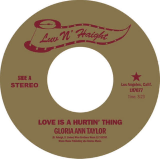 Love Is a Hurtin' Thing, Vinyl / 7" Single Vinyl