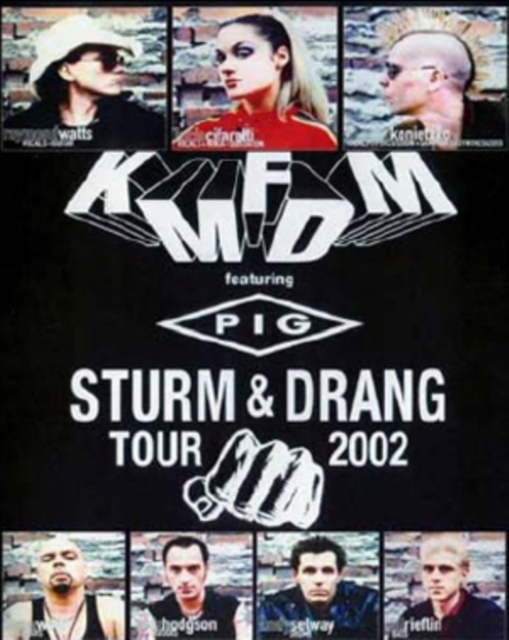 KMFDM: Sturm and Drang Tour 2002, DVD  DVD