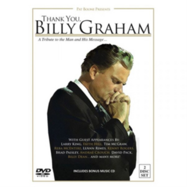 Thank You, Billy Graham: A Tribute to the Man and His Message, DVD DVD