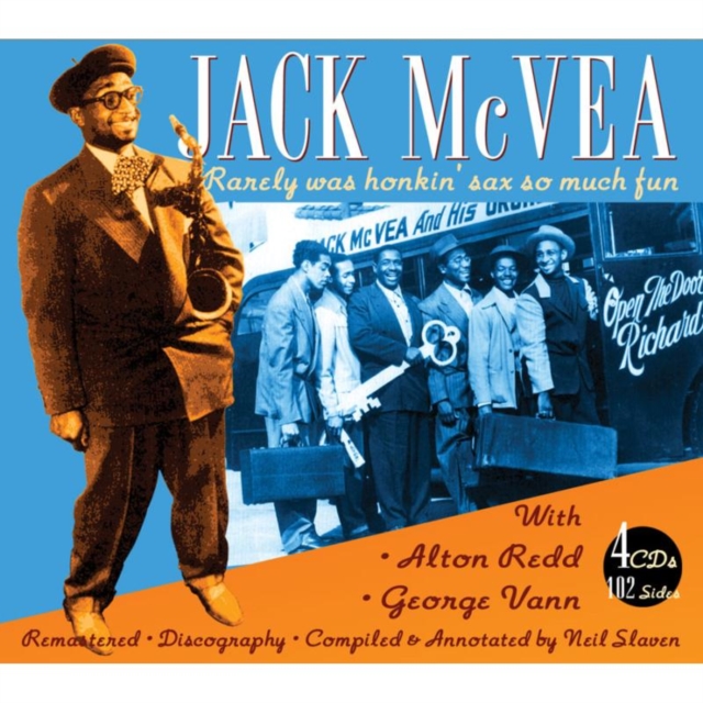 Jack McVea With Alton Redd and George Vann: Rarely Was Honkin' Sax So Much Fun, CD / Box Set Cd