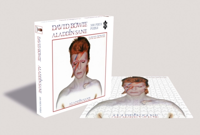 David Bowie Aladdin Sane 500 Piece Puzzle, Paperback Book
