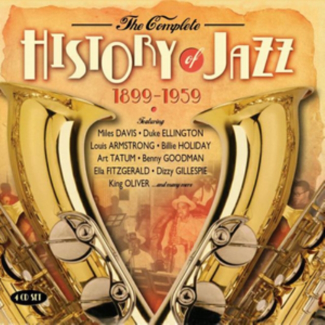 The Complete History of Jazz 1899 - 1959, CD / Box Set Cd