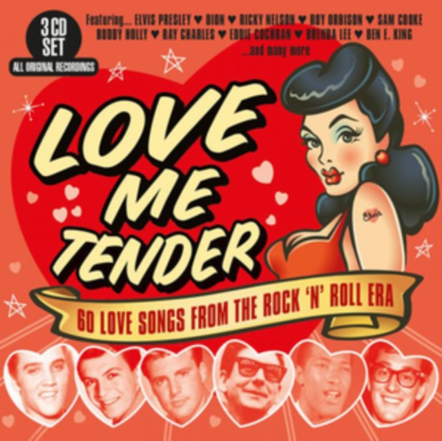 Love Me Tender: 60 Love Songs from the Rock 'N' Roll Era, CD / Box Set Cd