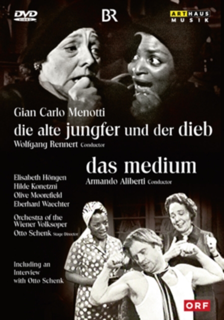 Die Alte Jungfer Und Der Dieb/Das Medium: Wiener Volksoper, DVD DVD