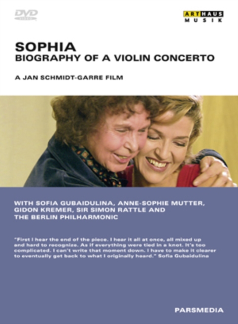 Sophia - Biography of a Violin Concerto, DVD DVD