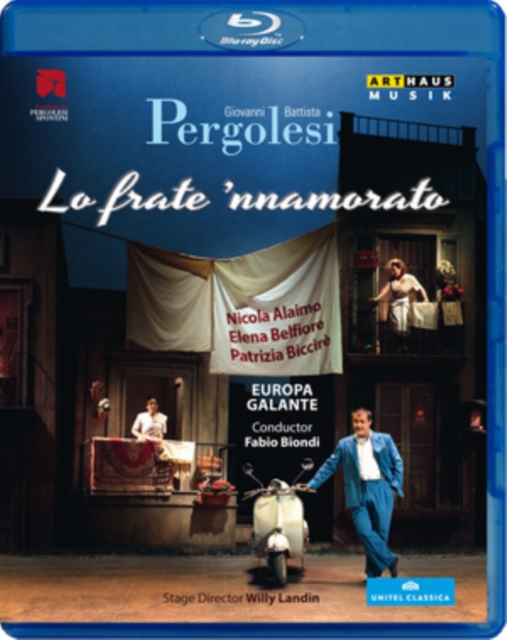 Lo Frate 'Nnamorato: Teatro G.B. Pergolesi (Biondi), Blu-ray BluRay