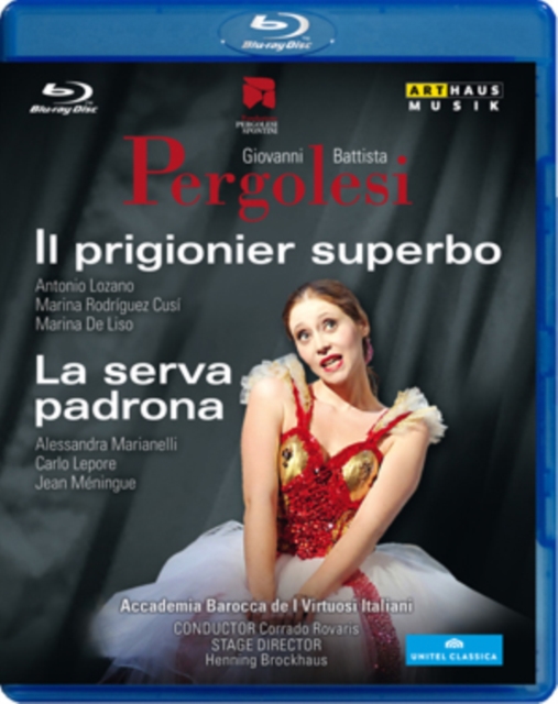 Il Prigionier Superbo/La Serva Padrona: Pergolesi Festival, Blu-ray BluRay