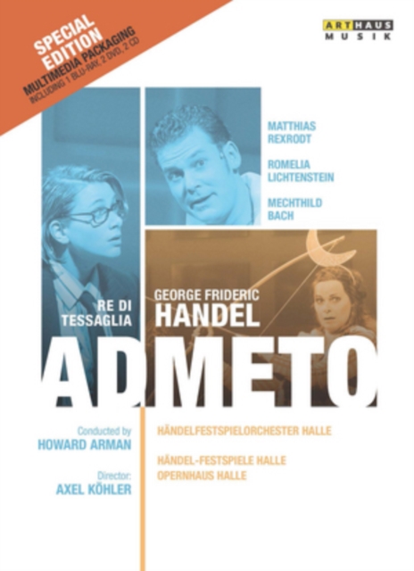 Admeto: Händel-Festspiele Halle, Blu-ray BluRay