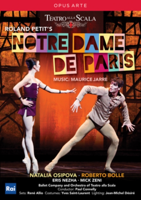 Notre Dame De Paris: Teatro Alla Scala, DVD DVD