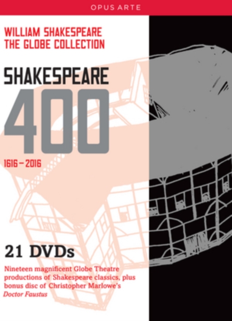 The Globe Collection - Shakespeare 400 1616-2016, DVD DVD