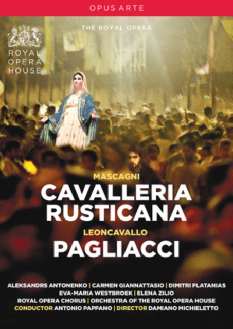 Cavalleria Rusticana/Pagliacci: The Royal Opera (Pappano), DVD DVD