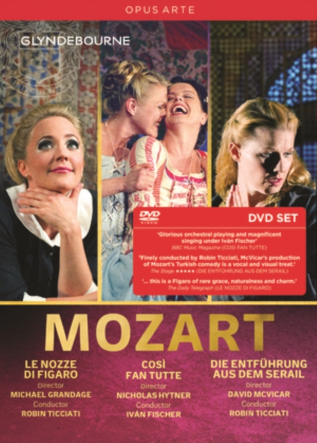 Mozart: Glyndebourne, DVD DVD