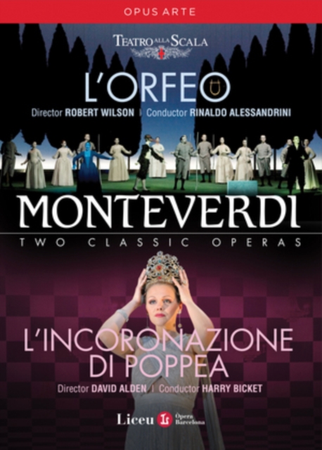Monteverdi: Two Classic Operas, DVD DVD