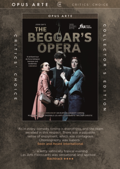The Beggar's Opera: Theatre Des Bouffes Du Nord (Christie), DVD DVD