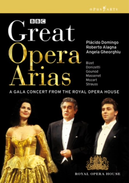 Great Opera Arias - A Gala Concert from the Royal Opera House, DVD DVD