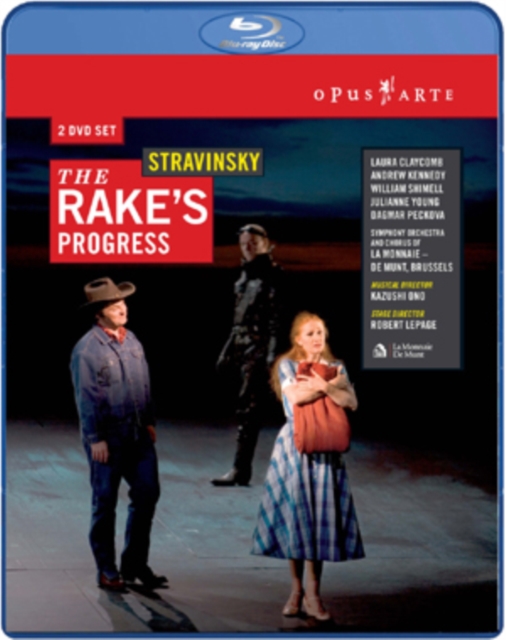 The Rake's Progress: Theatre Royal De La Monnaie, Brussels (Ono), Blu-ray BluRay