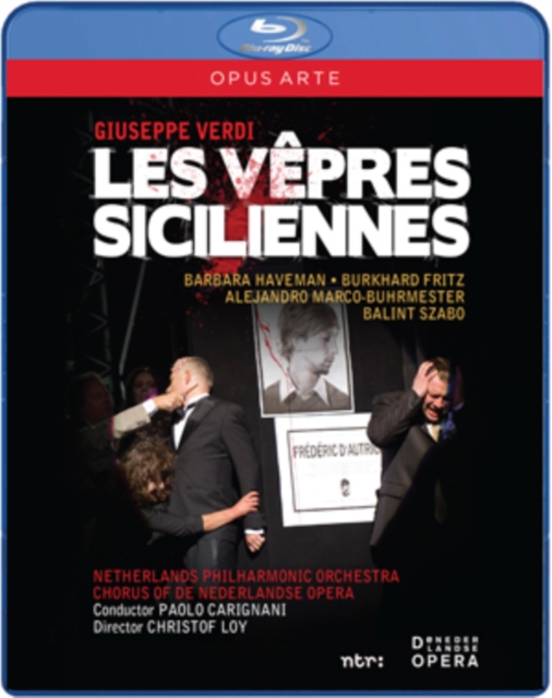 Les Vêpres Siciliennes: Koor Van De Nederlandse Opera (Carignani), Blu-ray BluRay