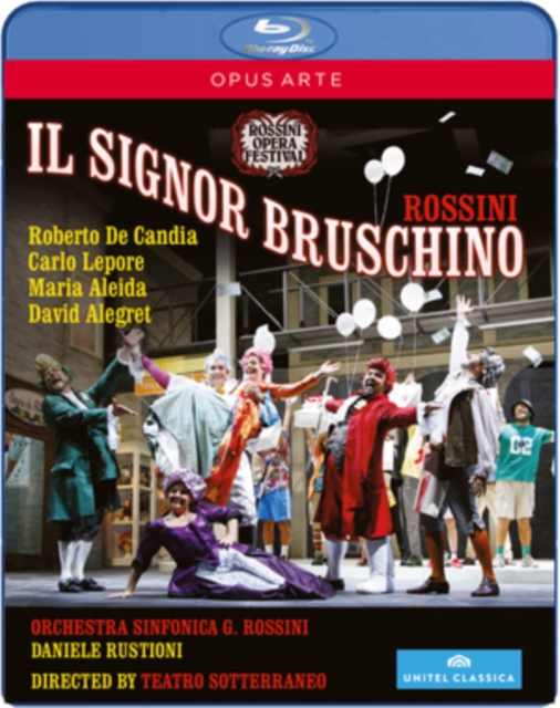 Il Signor Bruschino: Rossini Opera Festival (Rustioni), Blu-ray BluRay