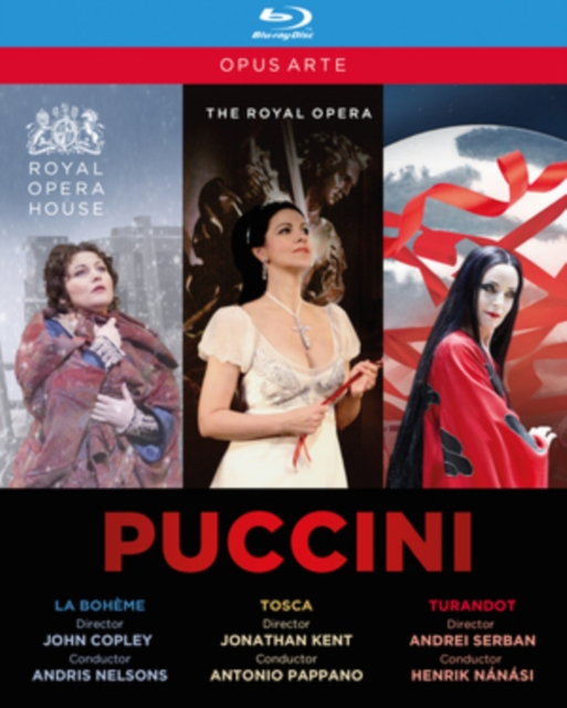 La Bohéme/Tosca/Turandot: Royal Opera House, Blu-ray BluRay