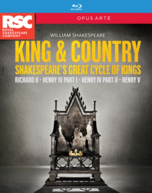 King & Country - Shakespeare's Great Cycle of Kings, Blu-ray BluRay
