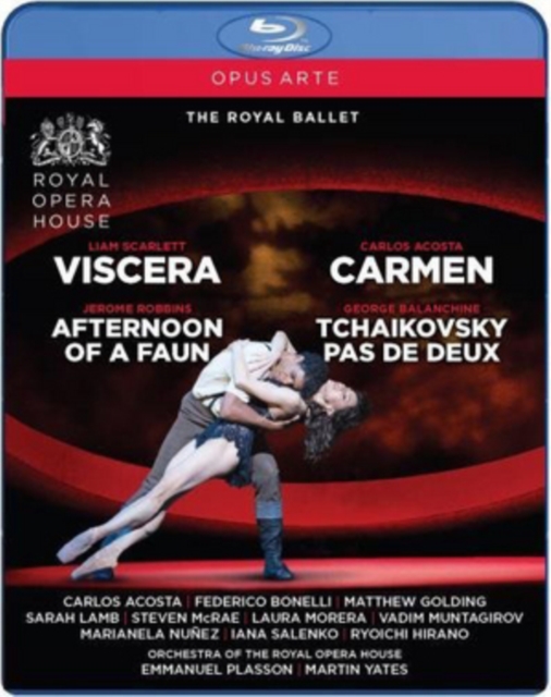 Viscera/Carmen/Afternoon of a Faun/Tchaikovsky Pas De Deux:..., Blu-ray BluRay