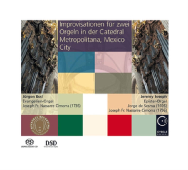 Improvisationen Für Zwei Orgeln in Der Catedral..., SACD Cd