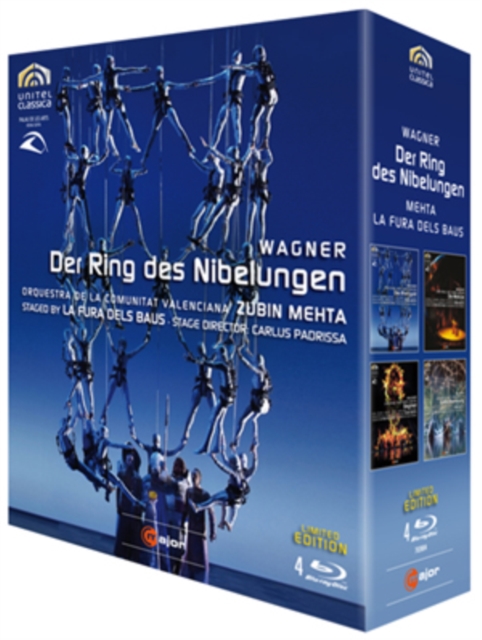 Der Ring Des Nibelungen: La Fura Dels Baus (Mehta), Blu-ray BluRay