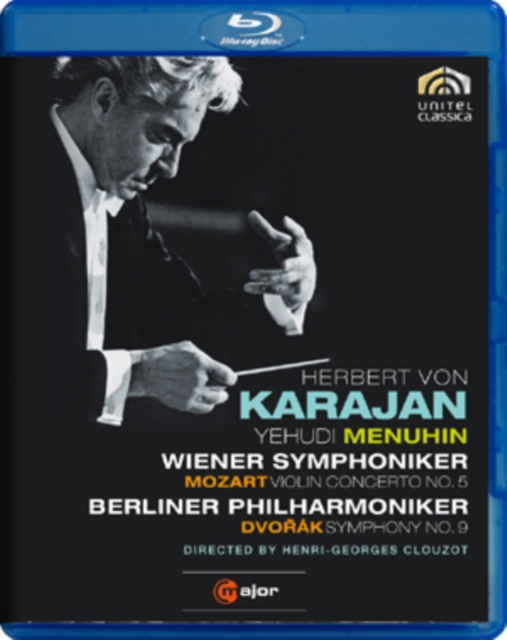 Karajan: Mozart Violin Concerto No.5/Dvorak Symphony No.9, DVD DVD