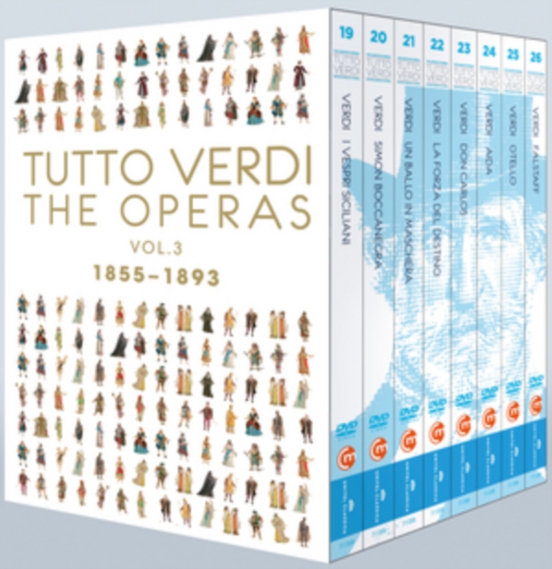 Tutto Verdi: The Operas Volume 3 - 1855-1893, DVD DVD