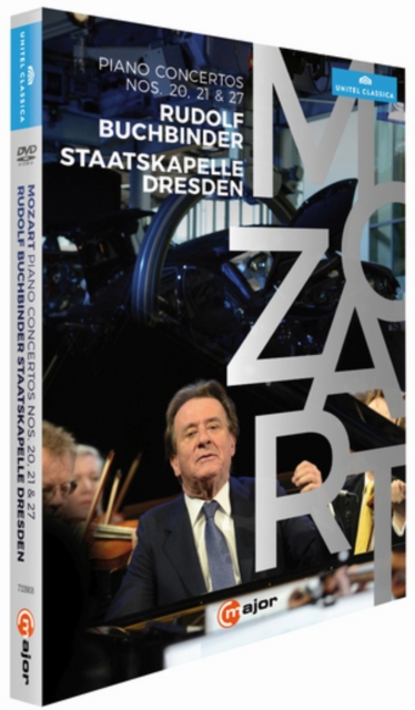 Mozart: Piano Concertos Nos. 20, 21 & 27, DVD DVD