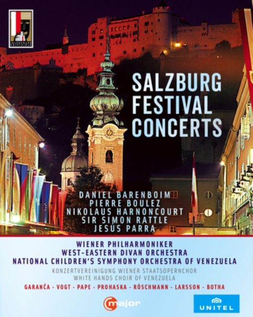 Salzburg Festival Concerts, Blu-ray BluRay