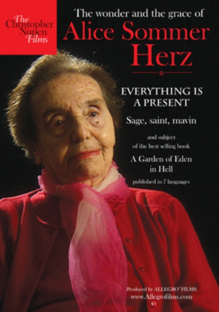 Alice Sommer-Herz - Everything Is a Present, DVD DVD