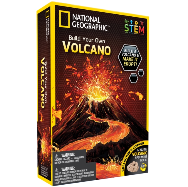 National Geographic Volcano Science Kit, Paperback Book
