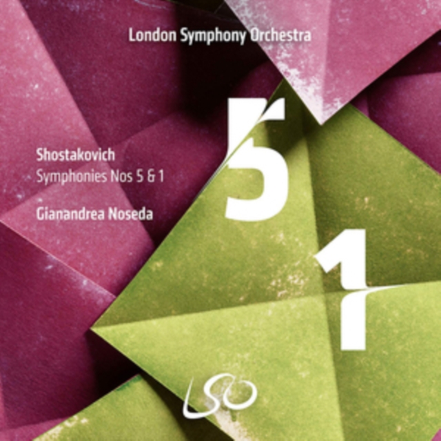 Shostakovich: Symphonies Nos. 5 & 1, SACD Cd