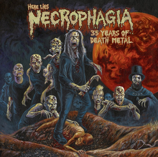 Here Lies Necrophagia: 35 Years of Death Metal, CD / Album Cd