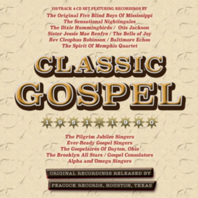 Classic Gospel 1951-60, CD / Album Cd