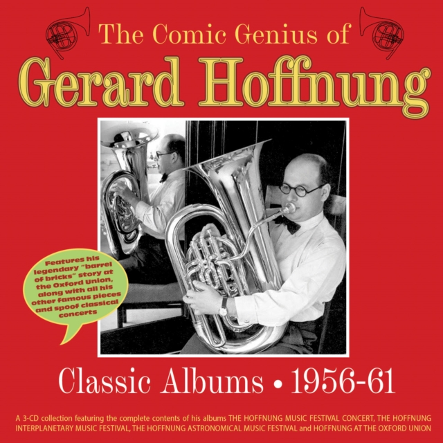 The Comic Genius of Gerard Hoffnung: Classic Albums 1956-61, CD / Album Cd
