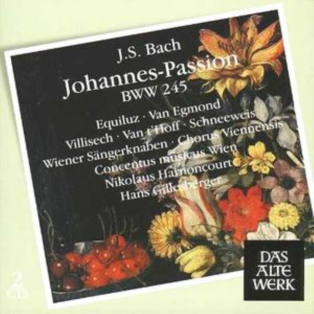 J.S. Bach: Johannes-Passion BWW 245, CD / Album Cd