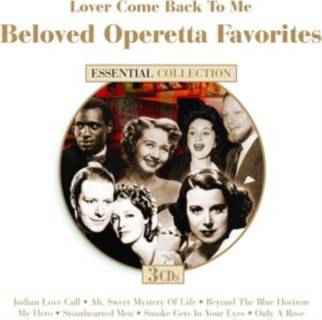 Lover Come Back to Me: Beloved Operetta Favorites, CD / Album Cd